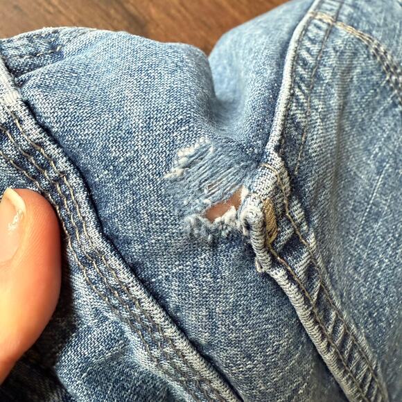 Wrangler Carpenter Denim Work Shorts – Men’s 33 – Utility Vintage Style - Picture 7 of 9